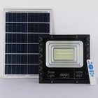 100w IP66 Aluminum Solar Garden Wall Light With Motion Sensor Remote Control