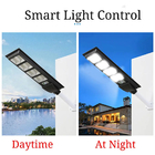 High Brightness And Energy Efficiency Solar Powered Street Lights All In One 6000k With Pole