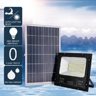 200W 300W 500W use solar energy lithium battery lifepo4 outdoor motion sensor flood light fixtures