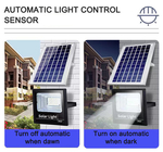 IP65 lighting wireless outdoor motion sensor controlled solar led flood lights