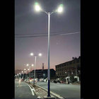 IP65 Waterproof All In One Integrated Commercial Solar System Streetlight Double Side