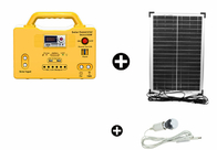 10 Years Warranty DC Portable Solar Power Generator 1kw Home Solar Power System With 6 Led Bulbs
