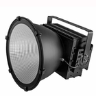 Brightest Round Spot LED Waterproof 400w Outdoor Outside Black Floodlight with Carton Box