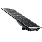 60w 80w 100w 120w Black Sensor Streetlight IP66 Super Thin Integrated Solar Street Light