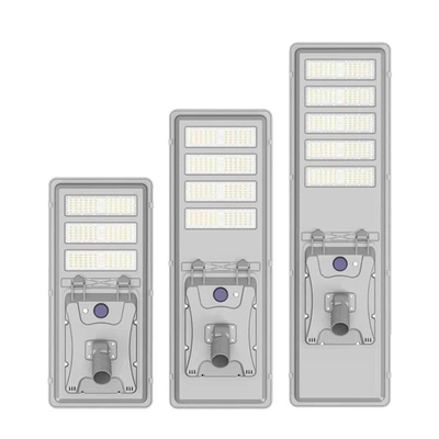 SMD 5050 All In One Solar Street Lighting Aluminum Alloy Solar Powered Street Lamp 300-500W