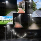 50 Life Span Solar LED Street Light SMD3030 All In One Solar Street Lighting