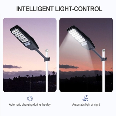 Sensor Remote Control Solar LED Street Light Polycrystalline Silicon Solar Panel 100W 200W 300W ABS 6000K