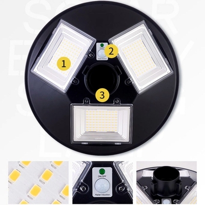 High Quality All In One Solar UFO Light 300w 500w 150-160LM/W High Power LED Chip