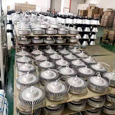 Aluminum LED High Bay Light Super Brightness 100W 150W 200W Commercial High Bay Light Fixture