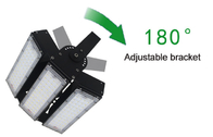 Aluminum 6000k IP65 Solar LED Street Light Beam Angle Adjustable 200w