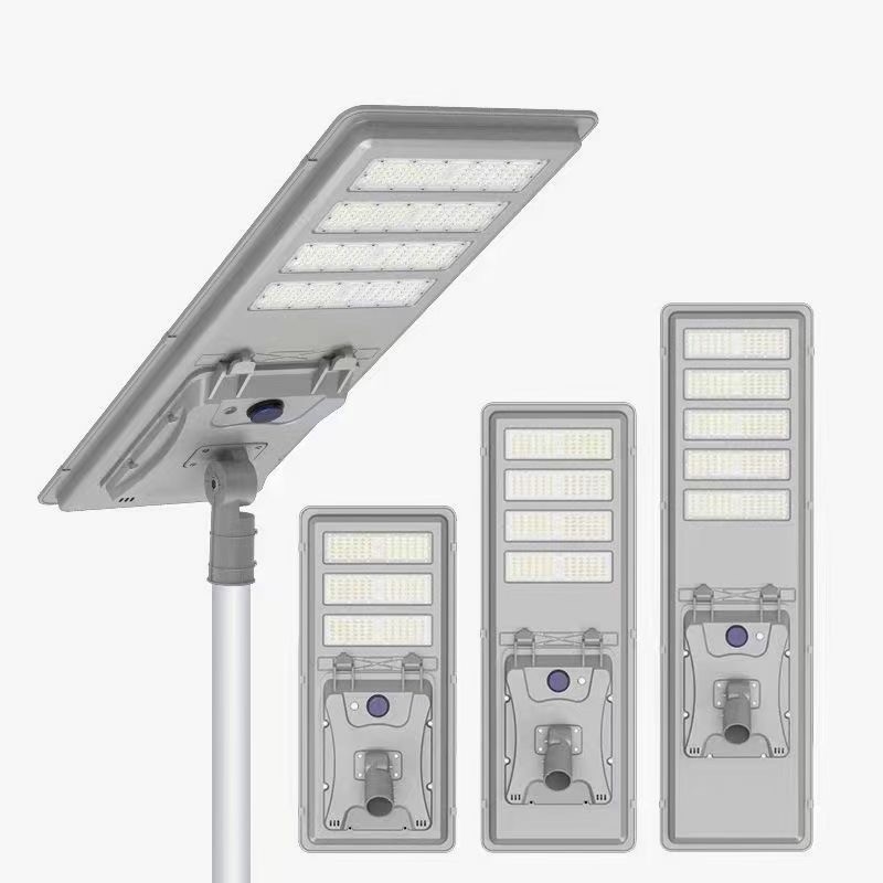Aluminum Alloy Integrated Solar LED Light IP65 Adjustable Installation Method