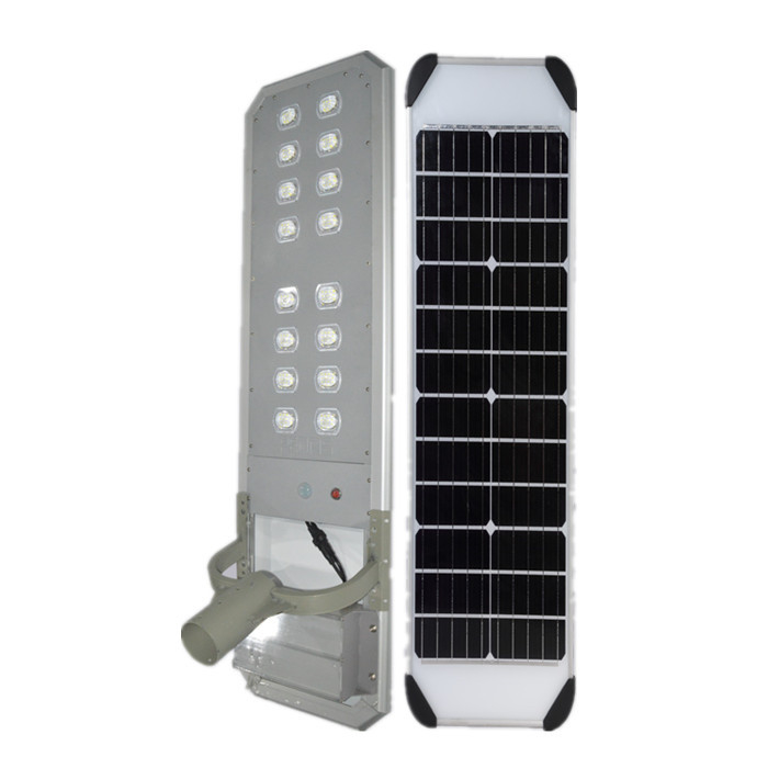 Monocrystalline Silicon Integrated Automatic Solar Street Lighting With Inbuilt Battery 150-160lm/W