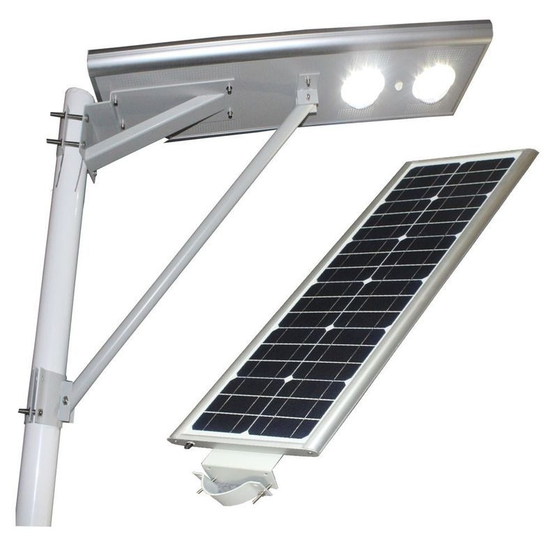 Aluminum Alloy Solar Led Street Light With Mono Solar Panel
