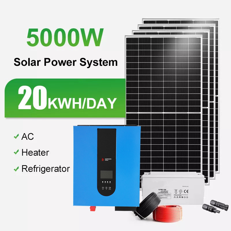 Customized Solar Power System With Working Temperature -20℃~60℃