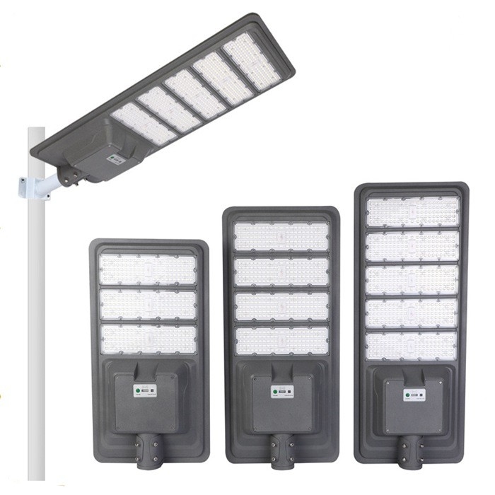 Die Cast Aluminum Integrated Solar Street Light With 3.2V Battery 6500K SMD3030