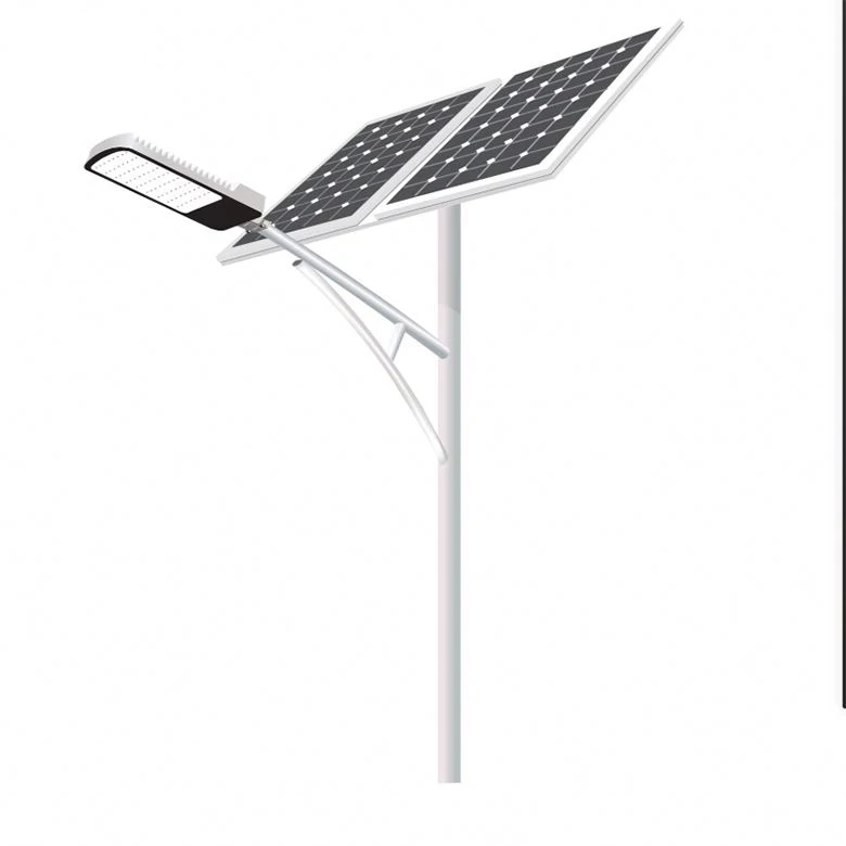 25.6V Integrated Solar Street Light With 140° Lighting Angle