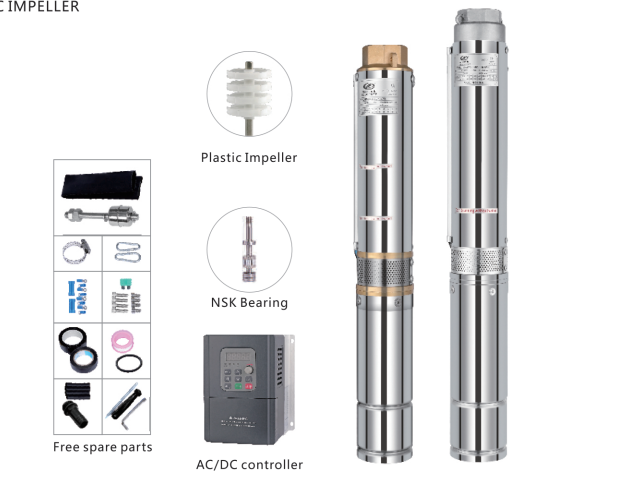 1500w 48m Solar Dc Water Pump